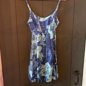 Jams World Woman’s Small Blue and White Floral Sundress
